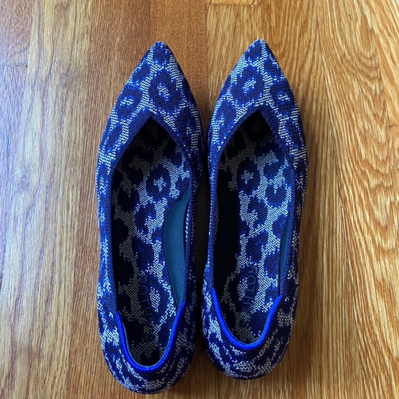 Rothy’s The Point II in Indigo Cat Size 9 - Picture 2 of 7